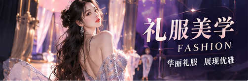 礼服美学主题画面